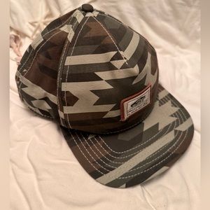 Vans Aztec camo snapback hat